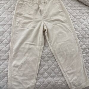 J. Crew Cream Utility Chinos